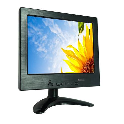 MKU9.7寸监视器VGA/BNC/AV/HDMI高清液晶显示器4:3正屏视频监视器
