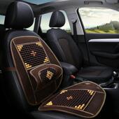 新款 竹片凉单片座垫夏天用品车车垫 木珠汽坐垫舒适透垫气270夏季