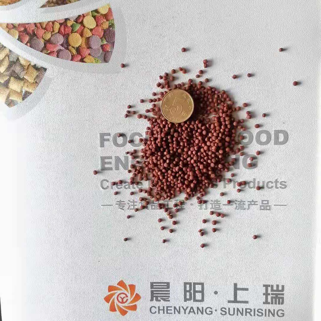 时产吨膨化鱼饲2料螺生产设备采用双杆挤出机线生PDP产工艺