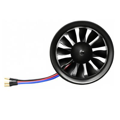 钻石动力无刷电机1450kv推力32200g 25.2v带4m香蕉头90mm塑胶涵道