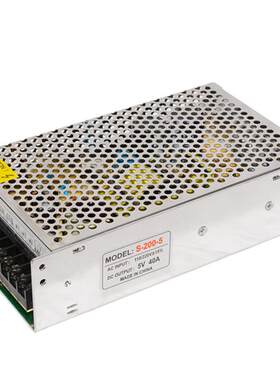LED显示屏电源 电子屏5v40A开关 电子广告屏稳压器变压器S-200-5