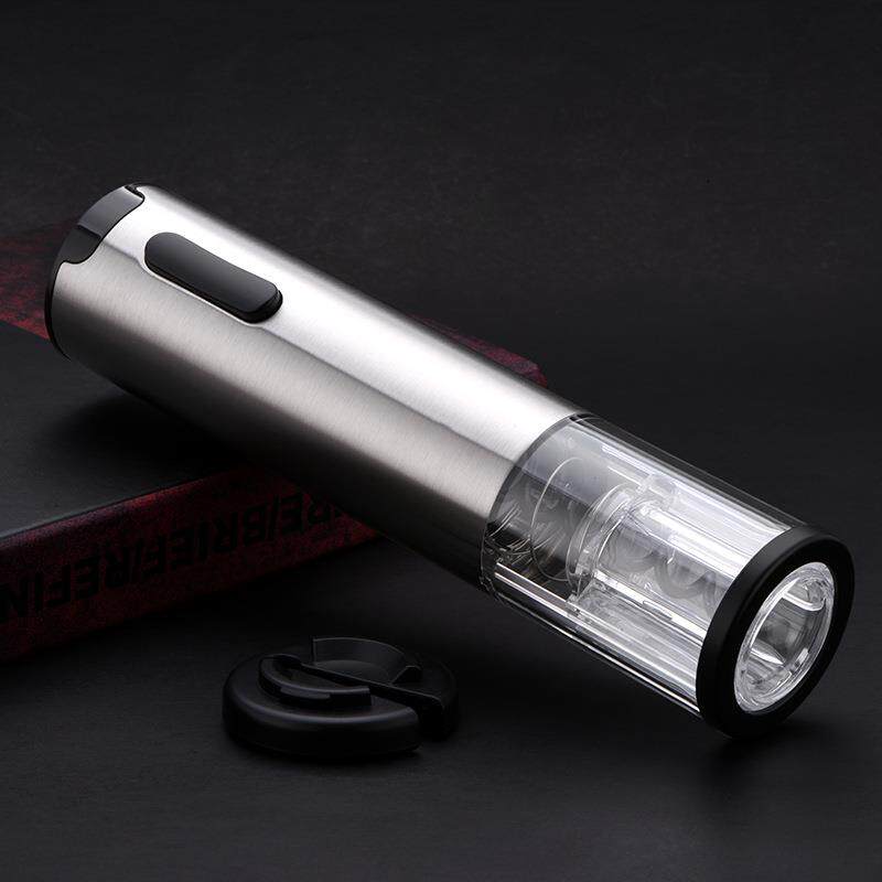 工厂酒具套装新款精美礼盒5合1电动红酒开瓶器酒具套装现货库存