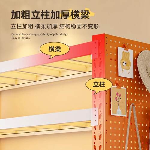 角钢行李箱厨架子阳用台杂房物货架置物架多仓库层家储物架HJ-QCC