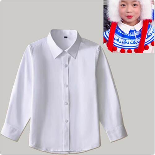 正品玉春女晚童同款盘披肩云肩儿演出服男童合唱服问月民族风舞蹈