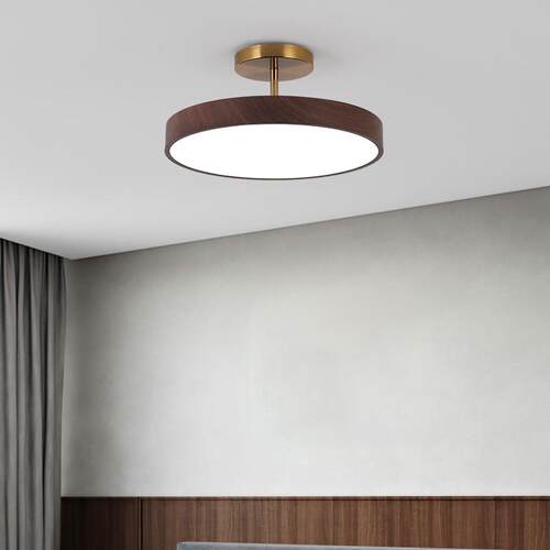 北欧卧室吸顶灯ins网红灯现代简约玄关衣帽间灯创意过道阳台灯具