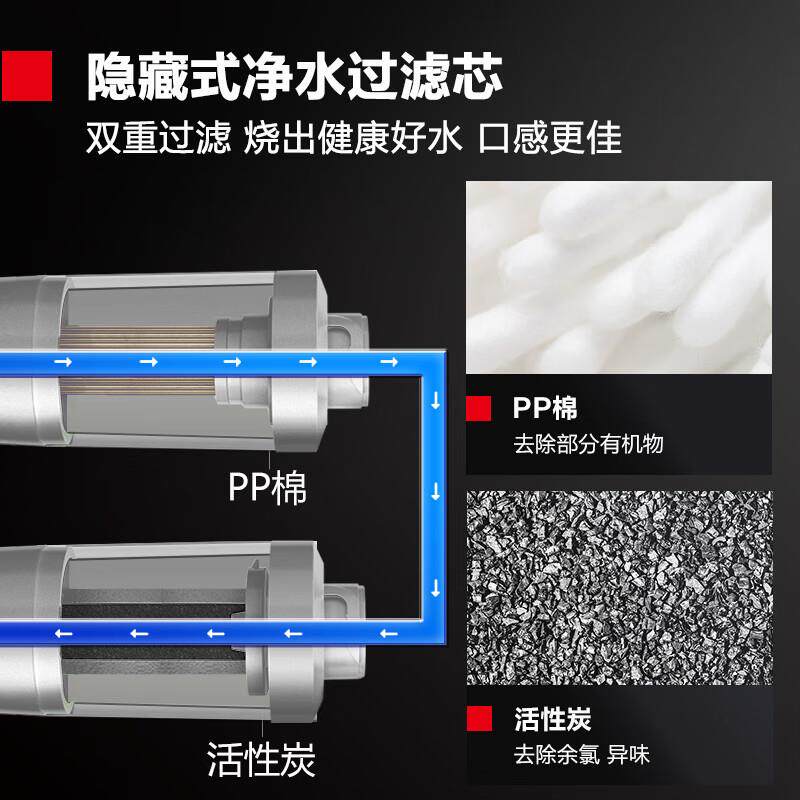 德玛仕DEMASHI商用开水器内置滤芯电热开水机全自动进水304不锈钢