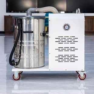 工业吸尘器30L不锈钢吸尘器圆桶式 移动式 高压吸尘器