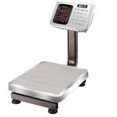 60公斤电子秤短杆商用台称小型计价秤快递秤折叠充电磅秤50kg市斤