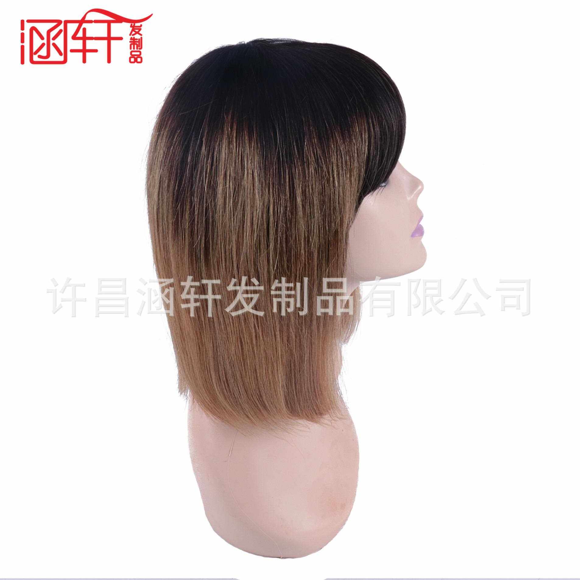 新款直销波波头彩色假发BOB头套派对用品学生头假发短发