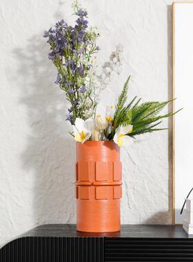 创意花瓶家居餐桌客厅插花花器干花瓶家居民宿装饰摆件高级感小众