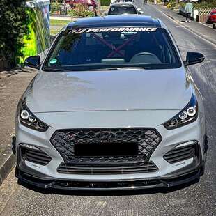 2017 适用现代I30N MK3 MK3.5 前杠前唇前铲外饰改装
