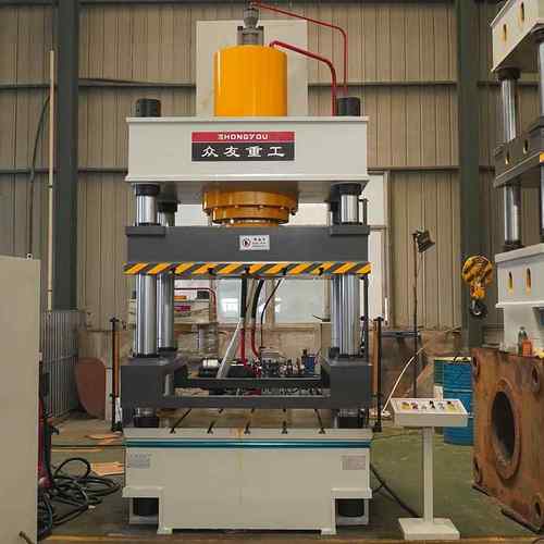 400吨液压机汽车配件压力机鼓片热压成型油压机500T纤维板压机