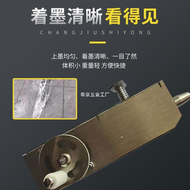 不锈钢墨斗木工专用手动木斗划线器弹线神器工具工地工程放线墨斗