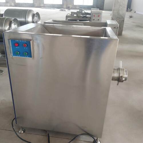 自动大型绞肉机 鸡鸭骨架鸭整绞鸡全整绞碎设备FTE 鲜肉冻肉肉机