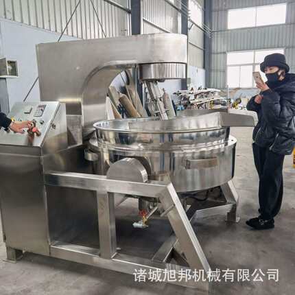 油辣子行星搅拌炒锅 莲蓉馅料不锈钢搅拌锅 燕麦片多功能行星炒锅