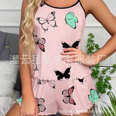 Vest Shorts Pyjamas Pajamas Sleepwear women Lingerie Pajama