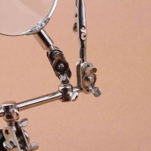 Magnifier With Bracket 5X Magnifying Glass 65mm Lens