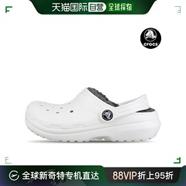 韩国直邮crocs帆布鞋crocs經典襯裡木屐女女冬季保暖k207