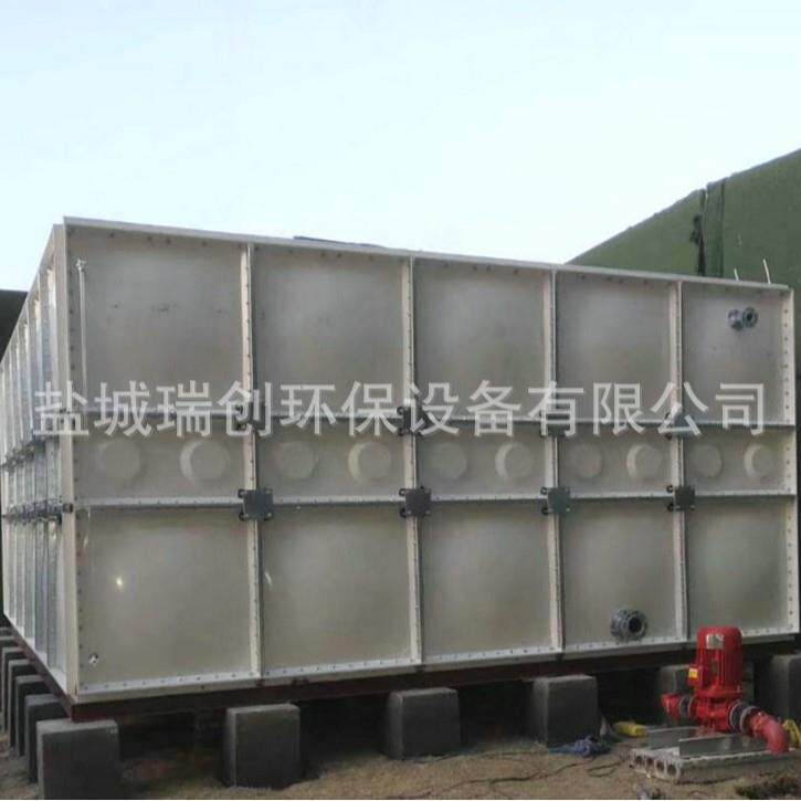 装配式20立方玻璃钢水箱 泵房水箱定 做加厚销售储罐玻璃钢水箱
