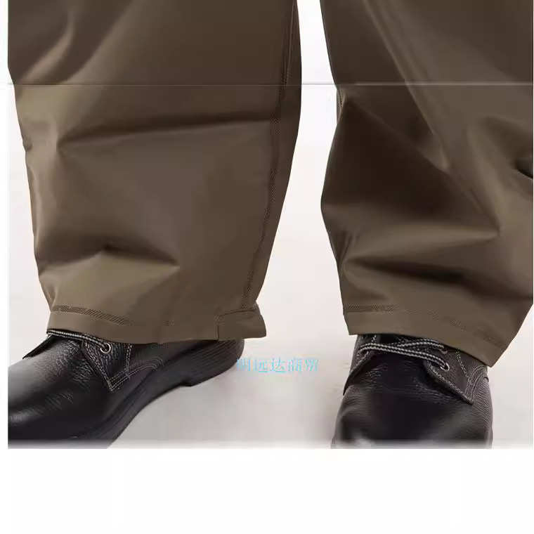 华灵牌加厚透气牛津帆布雨衣 分体式雨衣套装加厚材质 厂家直销