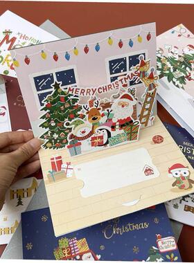 creative aesthetic large christmas card greeting cards圣诞卡