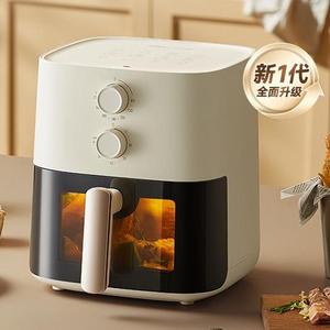 小熊QZG-J15M1可视5升容量空气炸锅 全自动不用翻面微蒸汽嫩烤箱