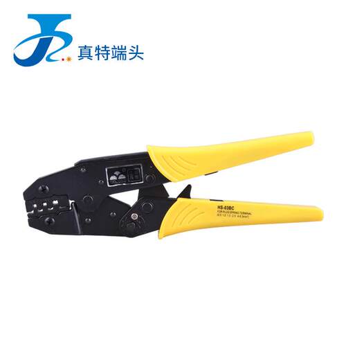 厂家销售HS-03BC压线钳9寸系列棘轮式非预绝缘开放式插塞端子