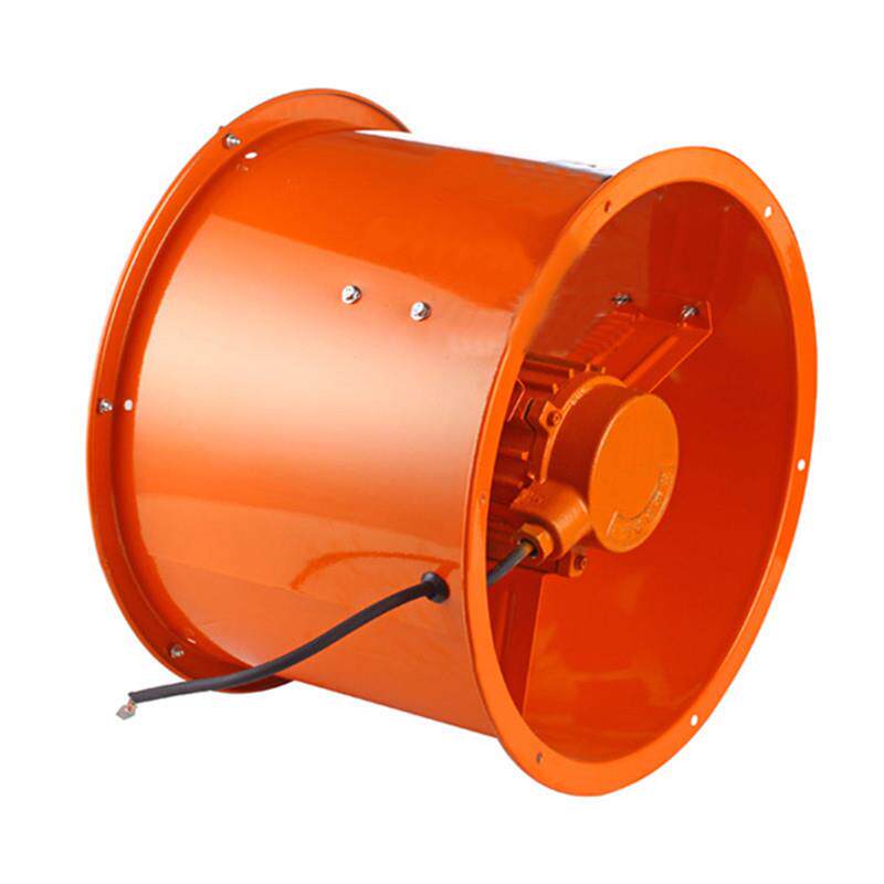 烘房耐高温高湿轴风机1.1CSF4-2-2k机w低0噪声铝流叶轮轴流通风管