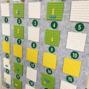 幼儿园喝水咕噜补水进牌区角环创墙积木区区域签到台儿童装饰材料