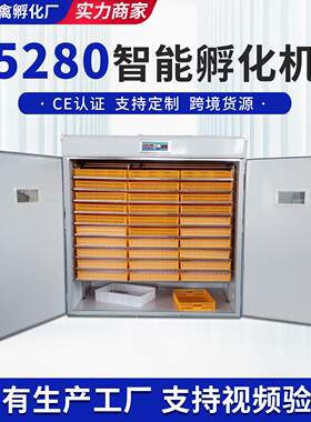 跨境智能大型孵化机控温鸡蛋孵蛋器工业款孵化设备全自动孵化器