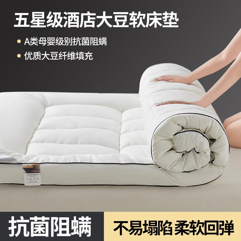 洲际半五星级酒店专用学床垫大豆软岛PDH垫A类菌家抗用床褥垫生垫图片