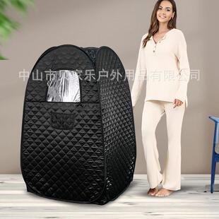新款家用汗蒸箱加厚加高全身桑拿浴箱sauna便捷折叠桑拿房跨