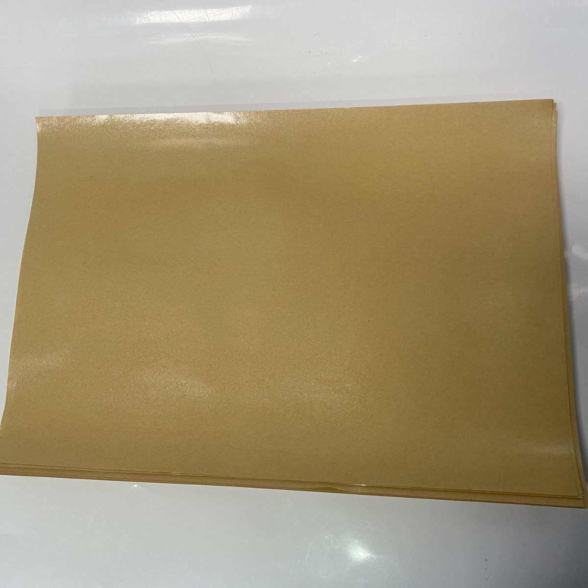 批发覆膜淋膜纸牛皮本色防水防油餐桌垫食品包装纸烤鸭熟食包装纸