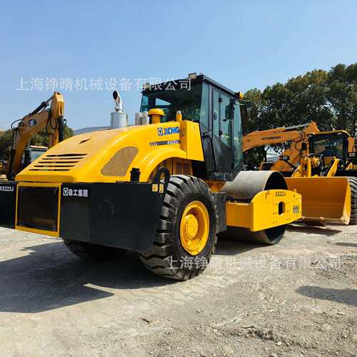 UsedXS223J压路机，跨境工程压实设备现货