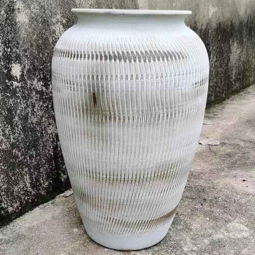酒店干支民落地餐厅刷室内外花宿器花瓶陶罐侘大缸大号釉陶瓷风寂