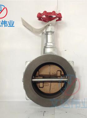 日本kitz北泽对夹止回阀10fw 蝶式单向阀原装 铸铁逆止阀DN100
