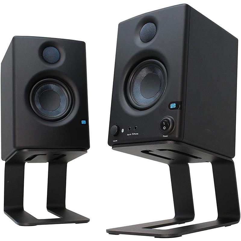全金属桌面音响支架子HIFI电脑音响办公音箱支架喇叭底座托架