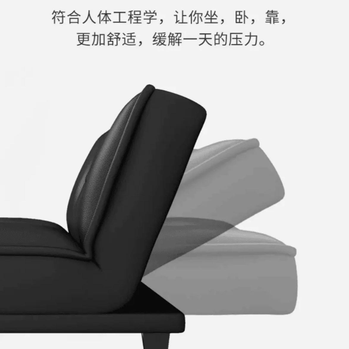 发客折厅办公室2LNM026新款室出租房屋叠两卧用懒人沙可躺可睡沙