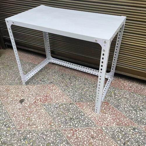 广州货架角钢货钢板小桌子工具层架工作台打包台家用置物架花架