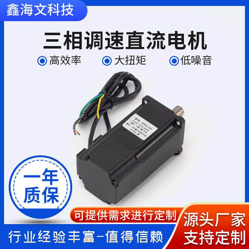 220V三相调速直流电机转速可调变速抽水泵低噪音美容仪微型电机