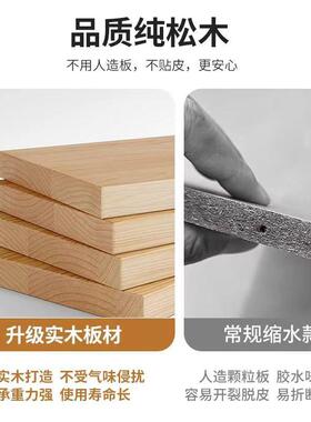 双GIH面旋转书柜落地置物绘架家用玩具纳架实木本架移动收儿小童