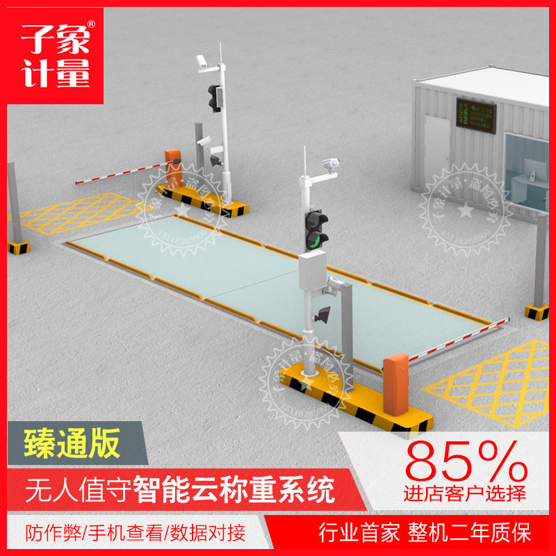 智能电子地磅avs无人值守汽车衡物联网定制工业自动车辆称重系统