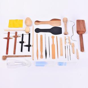 水流星陶艺宜兴紫砂工具套装手工做壶茶壶紫砂壶制陶专用工具全套