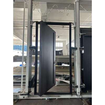 工厂直销铸铝门装甲门入户防盗门出口外贸偏轴门转轴门天地枢轴门