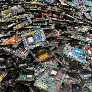 废旧坏主板 报废电脑 贴墙 练焊接 维修 环保 拆芯片线路板