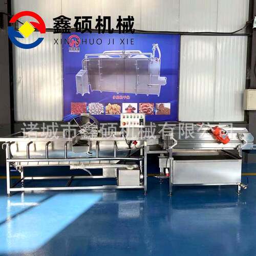 土豆丝涡流清洗机叶菜清洗沥水风干机预制菜清洗烘干全套设备