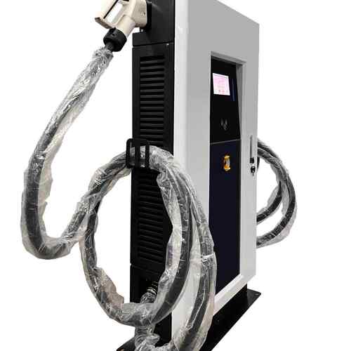 双枪落地款60kw直流充电桩刷卡ocpp商业运营ccs2/gbt电动汽车出口