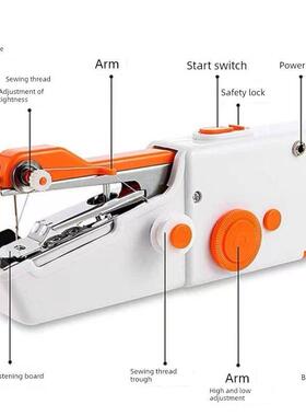 Japanese small electric sewing machine pocket mini portable