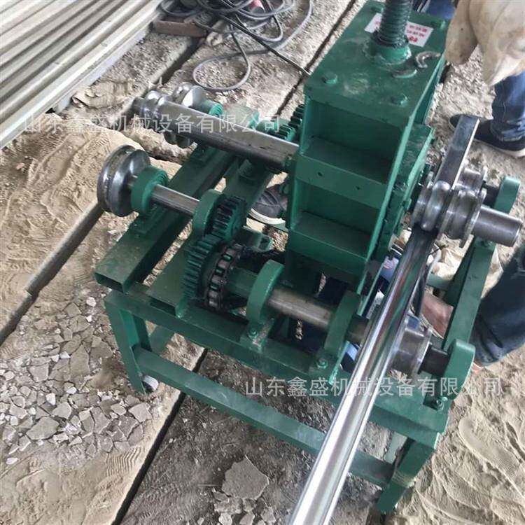 76弯管机蔬菜大棚骨架电动小型弯弧机镀锌钢圆管方管立式折弯机