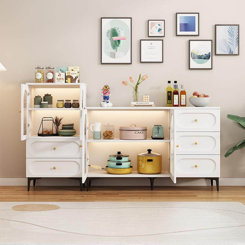 多功能餐柜客厅靠墙储物柜现代简约茶水柜家用边柜置物柜子